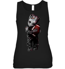 Load image into Gallery viewer, baby groot loves Denver Broncos shirt