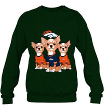 Load image into Gallery viewer, Denver Broncos Chihuahuas fan shirt