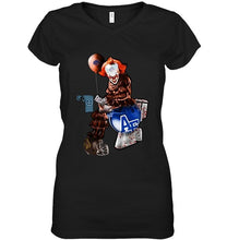 Load image into Gallery viewer, IT Boise State Broncos in toilet halloween hoodie