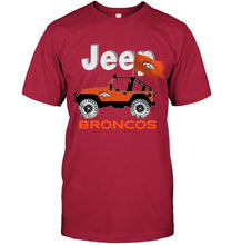 Load image into Gallery viewer, Jeep Denver Broncos fan hoodie
