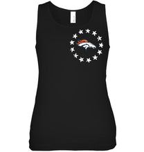 Load image into Gallery viewer, Denver Broncos american star flag shirt