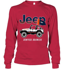 Load image into Gallery viewer, Denver Broncos jeep shirt