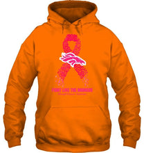 Load image into Gallery viewer, Denver Broncos fight like the Broncos br east cancer warrior shirt