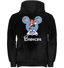 Load image into Gallery viewer, Denver Broncos Mickey shirt