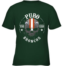 Load image into Gallery viewer, Puro Denver Broncos por vida fan shirt