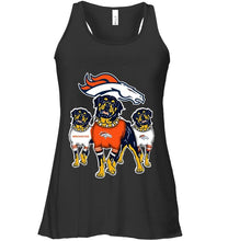 Load image into Gallery viewer, Denver Broncos Rottweilers fan shirt