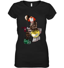 Load image into Gallery viewer, IT Western Michigan Broncos in toilet halloween hoodie