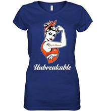 Load image into Gallery viewer, Go Denver Broncos unbreakable girl shirt