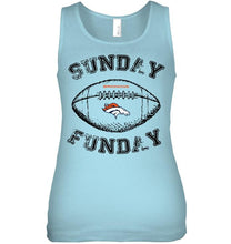 Load image into Gallery viewer, Sunday funday Denver Broncos lover shirt