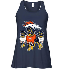 Load image into Gallery viewer, Denver Broncos Rottweilers fan shirt
