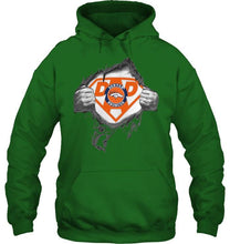 Load image into Gallery viewer, Denver Broncos dad superman shirt