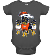 Load image into Gallery viewer, Denver Broncos Rottweilers fan shirt