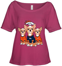 Load image into Gallery viewer, Denver Broncos Chihuahuas fan shirt