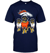 Load image into Gallery viewer, Denver Broncos Rottweilers fan hoodie