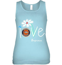 Load image into Gallery viewer, Love my Broncos Denver Broncos daisy fan shirt