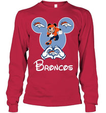 Load image into Gallery viewer, Denver Broncos Mickey shirt