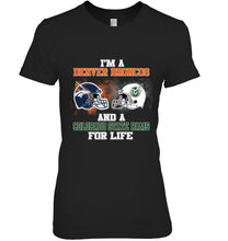 Load image into Gallery viewer, i'm a Denver Bronco and a Colorado State Ram for life shirt