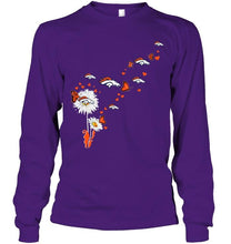 Load image into Gallery viewer, Denver Broncos daisy butterfly fan shirt