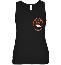 Load image into Gallery viewer, Denver Broncos American flag back shirt