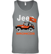 Load image into Gallery viewer, Jeep Denver Broncos fan hoodie