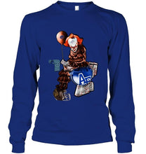 Load image into Gallery viewer, IT Boise State Broncos in toilet halloween hoodie