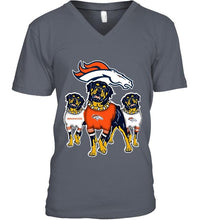 Load image into Gallery viewer, Denver Broncos Rottweilers fan shirt