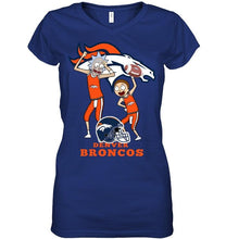 Load image into Gallery viewer, Denver Broncos Rick and morty fan shirt