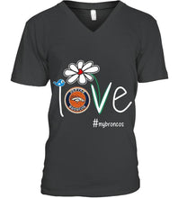 Load image into Gallery viewer, Love my Broncos Denver Broncos daisy fan shirt