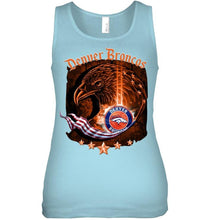 Load image into Gallery viewer, denver broncos eagle american flag shirt