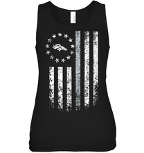 Load image into Gallery viewer, Denver Broncos american flag stars shirt