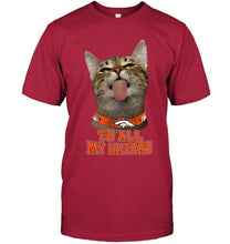 Load image into Gallery viewer, Denver Broncos cat to all my haters shirt