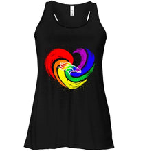 Load image into Gallery viewer, Denver Broncos lgbt tornado heart shirt