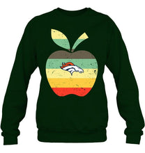 Load image into Gallery viewer, Denver Broncos teacher apple retro shirt