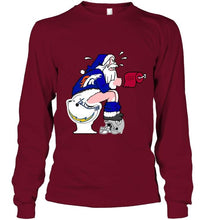 Load image into Gallery viewer, Santa Denver Broncos Toilet shirt
