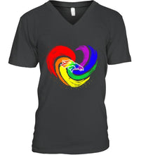 Load image into Gallery viewer, Denver Broncos lgbt tornado heart shirt