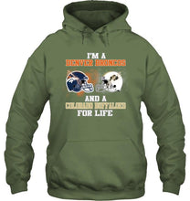 Load image into Gallery viewer, i'm a Denver Bronco and a Colorado Buffaloe for life shirt