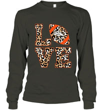 Load image into Gallery viewer, Love Denver Broncos panther pattern shirt