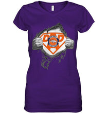 Load image into Gallery viewer, Denver Broncos dad superman shirt