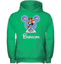 Load image into Gallery viewer, Denver Broncos Mickey shirt