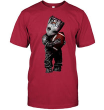 Load image into Gallery viewer, baby groot loves Denver Broncos shirt