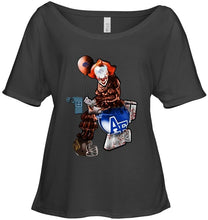 Load image into Gallery viewer, IT Boise State Broncos in toilet halloween hoodie