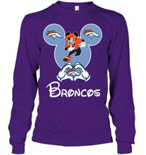 Load image into Gallery viewer, Denver Broncos Mickey shirt