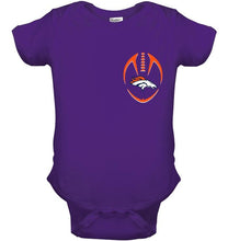 Load image into Gallery viewer, Denver Broncos American flag back shirt