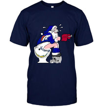 Load image into Gallery viewer, Santa Denver Broncos Toilet shirt