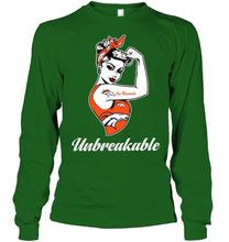 Load image into Gallery viewer, Go Denver Broncos unbreakable girl shirt