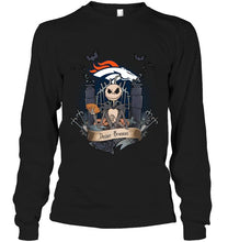 Load image into Gallery viewer, Denver Broncos Jack Skellington shirt