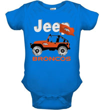 Load image into Gallery viewer, Jeep Denver Broncos fan hoodie