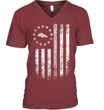 Load image into Gallery viewer, Denver Broncos american flag stars shirt
