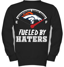 Load image into Gallery viewer, Denver Broncos fueled by haters shirt