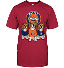 Load image into Gallery viewer, Denver Broncos Beagles fan shirt